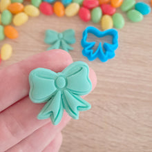 Load image into Gallery viewer, Mini Bow Fondant Cutter &amp; Stamp