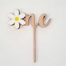 Load image into Gallery viewer, Daisy One Cake Topper