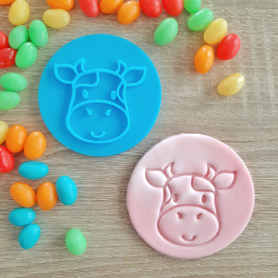 Cow Fondant Stamp