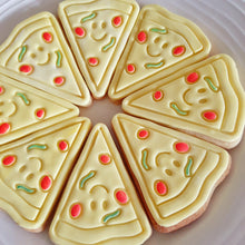 Load image into Gallery viewer, Pizza Cookie Cutter &amp; Fondant Stamp