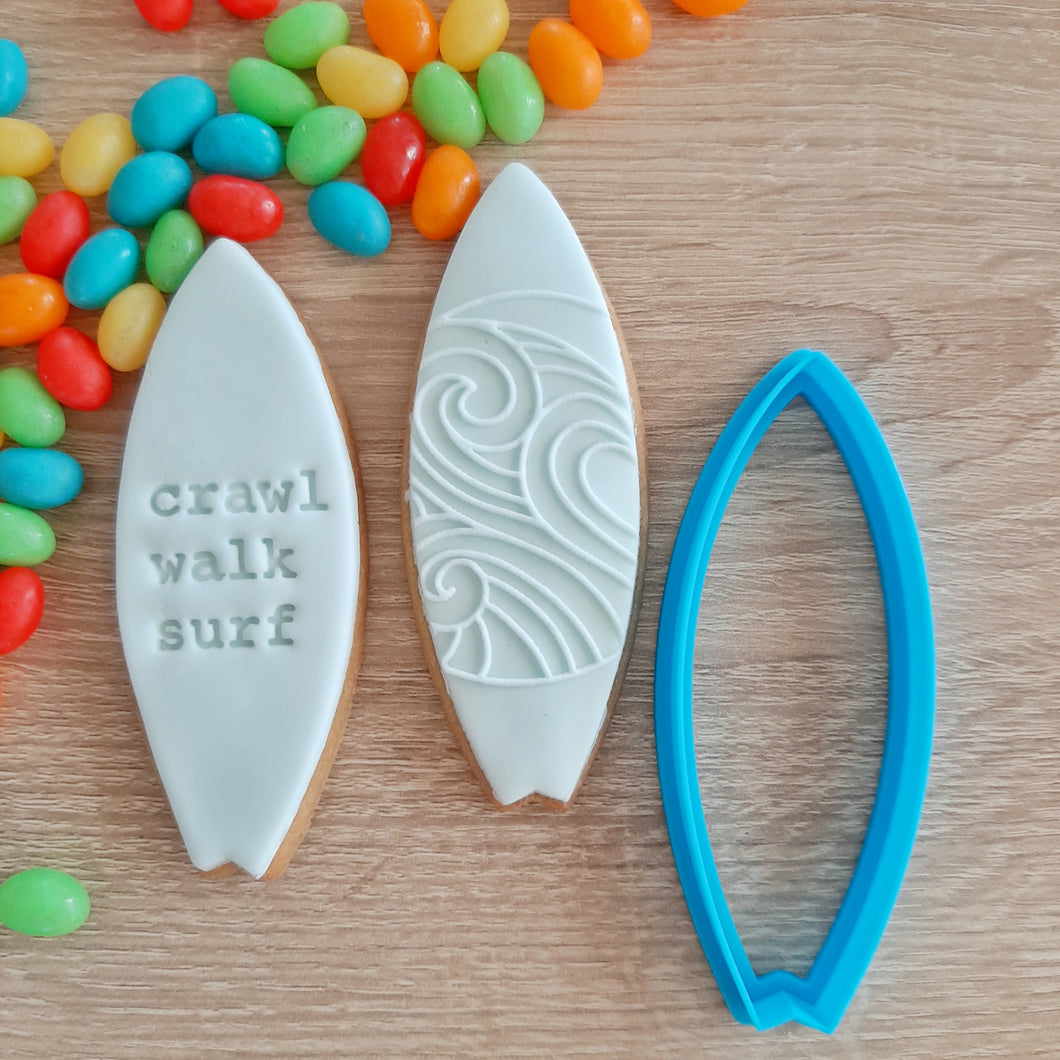 Surfboard Cookie & Fondant Cutter