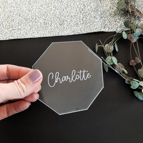 Name Acrylic Coaster