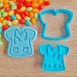 Scrubs (Medical) Cookie Cutter & Fondant Stamp