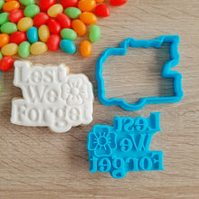 Load image into Gallery viewer, Lest We Forget Cookie Cutter &amp; Fondant Stamp