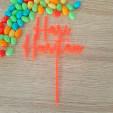 Load image into Gallery viewer, Acrylic Hari Huritau Cake Topper (more colours available)