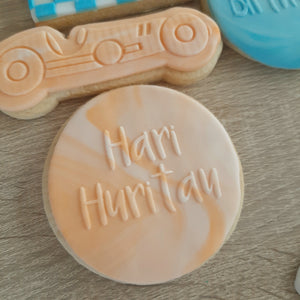 Hari Huritau Raised Acrylic Fondant Stamp