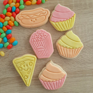 Pizza Cookie Cutter & Fondant Stamp