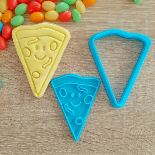 Pizza Cookie Cutter & Fondant Stamp