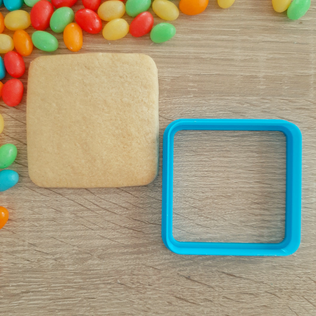 70mm Square (Rounded Corners) Cookie & Fondant Cutter