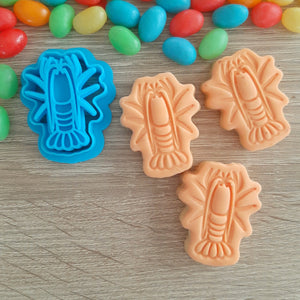 Mini Crayfish Cookie Cutter & Stamp