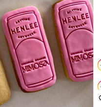 Load image into Gallery viewer, Custom Logo Cookie Cutter &amp; Fondant Stamp Set (email first to check suitability)